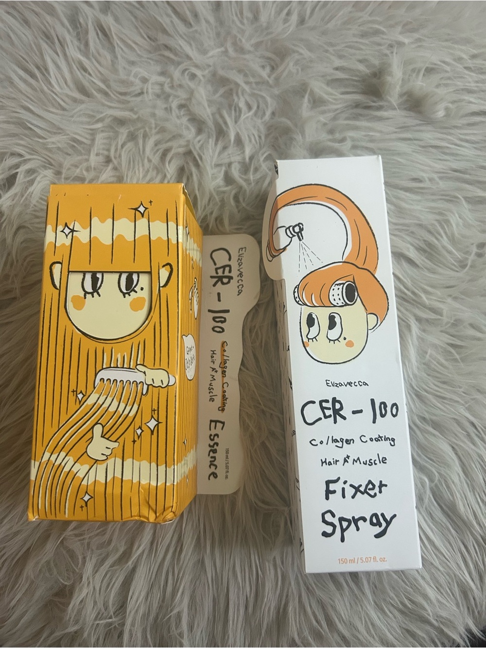 CER-100 Fixer Spray and Collagen Coating Essence